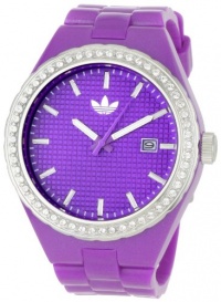 Adidas Women's ADH2104 Cambridge 3-Hand Analog Purple Glitz Watch Adidas Women's ADH2104 Cambridge 3-Hand Analog Purple Glitz Watch