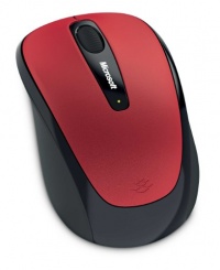 Microsoft Wireless Mobile Mouse 3500 - Poppy Red