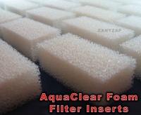 AquaClear 50 Foam Filter Insert Sponge / AquaClear 200 - 6 Pack AquaClear 50 Foam Filter Insert Sponge / AquaClear 200 - 6 Pack