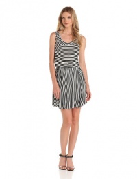 Ella moss Women's Cabi Mini Dress, Black, Large Ella moss Women's Cabi Mini Dress, Black, Large