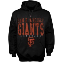MLB Majestic San Francisco Giants Double Play Hoodie - Black MLB Majestic San Francisco Giants Double Play Hoodie - Black