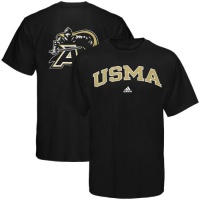 adidas Army Black Knights Black Relentless T-shirt adidas Army Black Knights Black Relentless T-shirt
