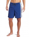 Nautica Men's Big-Tall 19 Inch Full Elastic Contrast Stripe Swim Short