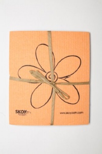 Skoy cloth, Mixed colors w/ flower (4-pk) Skoy cloth, Mixed colors w/ flower (4-pk)