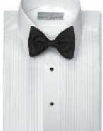 Neil Allyn Mens Tuxedo Shirt Poly/Cotton Laydown Collar 1/4 Inch Pleat