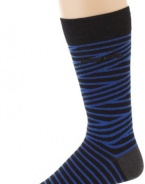 HUGO BOSS Men's Combed Thin Stripe Sock