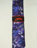 J. Garcia Mens Neck Tie Collection Fifty-Eight BANYAN TREES II -Purple