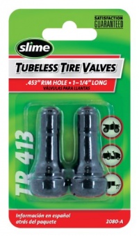 Slime 2080-A Rubber Tire Valve Stems 1 1/4 TR 413 Slime 2080-A Rubber Tire Valve Stems 1 1/4 TR 413