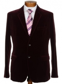 Theory Mens Velvety Burgundy Cotton Sportcoat 36R Euro 46 Jacket Sport Coat Xylo Theory Mens Velvety Burgundy Cotton Sportcoat 36R Euro 46 Jacket Sport Coat Xylo