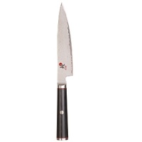 Handcrafted in Japan, these exceptional knives combine the strength of 64 layers of VG10 super steel with the artistry of fine Japanese design. Durable and beautiful - the knives feature a decorative floral Damascus pattern on each blade for the ultimate in forma and function. This 4.5 vegetable knife is indispensable for cleaning, paring, peeling and slicing small fruits and vegetables. Handcrafted in Japan, these exceptional knives combine the strength of 64 layers of VG10 super steel with the artistry of fine Japanese design. Durable and beautiful - the knives feature a decorative floral Damascus pattern on each blade for the ultimate in forma and function. This 4.5 vegetable knife is indispensable for cleaning, paring, peeling and slicing small fruits and vegetables.