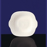 This eclectic service with its beautifully-detailed basket-style relief is an everyday white china for those who appreciate the unique. Bone china. This eclectic service with its beautifully-detailed basket-style relief is an everyday white china for those who appreciate the unique. Bone china.