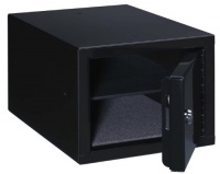 Stack-On Steel Pistol Box with removable shelf, Black Stack-On Steel Pistol Box with removable shelf, Black