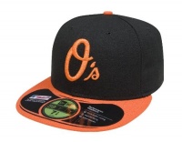 MLB Baltimore Orioles Authentic On Field Alternate 59FIFTY Cap, Black/Orange MLB Baltimore Orioles Authentic On Field Alternate 59FIFTY Cap, Black/Orange