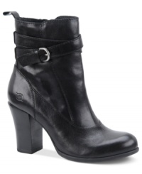 Classy with just the right amount of height. Born's Chyler booties pair with virutally anything. Classy with just the right amount of height. Born's Chyler booties pair with virutally anything.