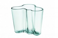 iittala Aalto 6.25 Tall Glass Vase, Water Green iittala Aalto 6.25 Tall Glass Vase, Water Green