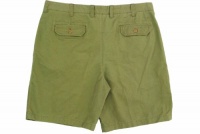 Izod SOHO Solid White Flat Front Walking Shorts Izod SOHO Solid White Flat Front Walking Shorts