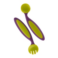 Boon Benders Adaptable Utensils, Grape/Kiwi Boon Benders Adaptable Utensils, Grape/Kiwi