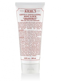 This creamy and highly effective body scrub gently yet effectively exfoliates to remove dead surface skin cells without over-drying. Formulated with gentle, natural exfoliation particles and skin-enriching emollients that help to smooth skin, our unique body scrubber leaves skin silky-soft, refreshed, and primed for moisturization. 6.8 fl. oz. This creamy and highly effective body scrub gently yet effectively exfoliates to remove dead surface skin cells without over-drying. Formulated with gentle, natural exfoliation particles and skin-enriching emollients that help to smooth skin, our unique body scrubber leaves skin silky-soft, refreshed, and primed for moisturization. 6.8 fl. oz.
