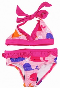 Pink Platinum Toddler Girls 2-4T 2 Pc Pink Ocean Whales UV Ptotection Swim Suit Pink Platinum Toddler Girls 2-4T 2 Pc Pink Ocean Whales UV Ptotection Swim Suit