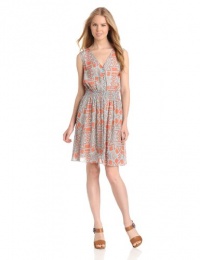 Rachel Roy Collection Women's Silk Georgette V-Neck Dress Rachel Roy Collection Women's Silk Georgette V-Neck Dress