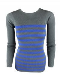 Stella Mccartney Womens Nautical Stripe Wool Rib Top Stella Mccartney Womens Nautical Stripe Wool Rib Top