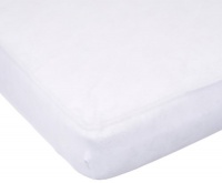Carters Easy Fit Jersey Crib Fitted Sheet, White Carters Easy Fit Jersey Crib Fitted Sheet, White