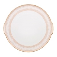 The Samarkand bone china collection by Villeroy & Boch combines stylish, exotic elements with timeless elegance. Precious golden bands and chains decorate this pure white bone china pattern. Warm ivory tones add a harmonious touch. Mix and match with coordinating Mosaic-designed pieces for a look that is truly your own.