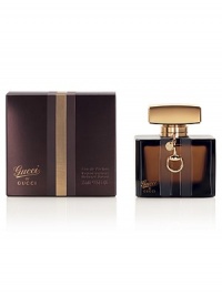 Named Best Sexy Fragrance in Allure magazine's Best of Beauty October 2009. A new fragrance for the woman who personifies Gucci. She not only wears Gucci, she is Gucci. Strong, powerful and able to influence while fully embodying her feminine sensuality and allure. A modern version of the great iconic women of the past. The combination is striking, fascinating and inspiring -- we will remember her. Named Best Sexy Fragrance in Allure magazine's Best of Beauty October 2009. A new fragrance for the woman who personifies Gucci. She not only wears Gucci, she is Gucci. Strong, powerful and able to influence while fully embodying her feminine sensuality and allure. A modern version of the great iconic women of the past. The combination is striking, fascinating and inspiring -- we will remember her.