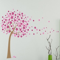 Jm Home Products - Blossoming Flower Tree Wall - Perfect for Nursery or Girl's Bedroom Jm Home Products - Blossoming Flower Tree Wall - Perfect for Nursery or Girl's Bedroom