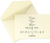 Crane & Co. Multi-Lingual Thank You Notes (CY1216) Crane & Co. Multi-Lingual Thank You Notes (CY1216)
