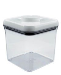 Put fresh food on lockdown! With the press of a button, each pop container locks ingredients, leftovers and other foods in an airtight seal to trap in flavor and extend the shelf life. Stackable for optimal organization and space-saving, these containers bring organization into your pantry. Put fresh food on lockdown! With the press of a button, each pop container locks ingredients, leftovers and other foods in an airtight seal to trap in flavor and extend the shelf life. Stackable for optimal organization and space-saving, these containers bring organization into your pantry.