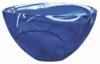 Kosta Boda Contrast Small Blue Bowl Kosta Boda Contrast Small Blue Bowl