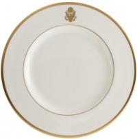 Pickard Gold Bracelet White with Eagle Crest Fine China 10-5/8-Inch Dinner Plate, Set of 4 Pickard Gold Bracelet White with Eagle Crest Fine China 10-5/8-Inch Dinner Plate, Set of 4