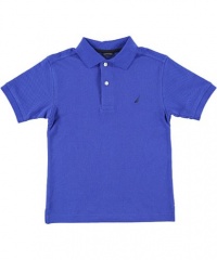 Nautica Solid Pique Polo (Sizes 8 - 20) - blue surf, 18 - 20 Nautica Solid Pique Polo (Sizes 8 - 20) - blue surf, 18 - 20