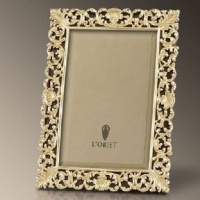 L'Objet Antique Picture Frames - Gold 4 x 6 inch picture frame