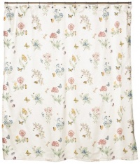 Lenox Butterfly Meadow Shower Curtain Lenox Butterfly Meadow Shower Curtain