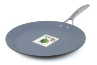 GreenPan CW0004525 Paris Hard Anodized Crepe Pan, 11-Inch GreenPan CW0004525 Paris Hard Anodized Crepe Pan, 11-Inch