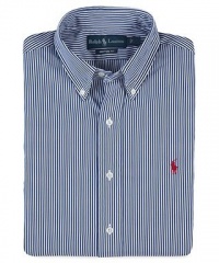 Polo Ralph Lauren Big & Tall Classic-Fit Striped Broadcloth Polo Ralph Lauren Big & Tall Classic-Fit Striped Broadcloth