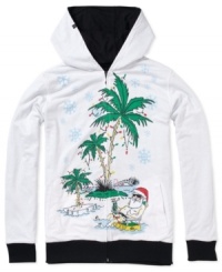 Perfect reversible hoodie to wear year round by Quicksilver. Makes a great gift. Perfect reversible hoodie to wear year round by Quicksilver. Makes a great gift.