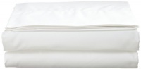 Charisma Avery Queen Flat Sheet, White