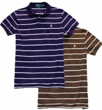 Polo Ralph Lauren Custom-Fit Mini Striped Polo Polo Ralph Lauren Custom-Fit Mini Striped Polo