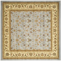 Safavieh Lyndhurst Collection LNH312B Light Blue and Ivory Square Area Rug, 8-Feet Safavieh Lyndhurst Collection LNH312B Light Blue and Ivory Square Area Rug, 8-Feet