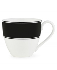 Leave it to kate spade to improve upon the classic sophistication of black and white. A concentric pattern featuring the timeless pairing lends your tabletop easy elegance. Leave it to kate spade to improve upon the classic sophistication of black and white. A concentric pattern featuring the timeless pairing lends your tabletop easy elegance.