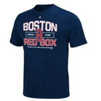 MLB Boston Red Sox Authentic Experience T-Shirt, Navy MLB Boston Red Sox Authentic Experience T-Shirt, Navy