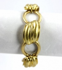 Jones New York Bracelet, Gold-Tone Textured Chunky Link Bracelet Jones New York Bracelet, Gold-Tone Textured Chunky Link Bracelet
