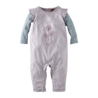 Tea Collection Baby-Girls Infant Wishful Winter Romper, Purple, Small Tea Collection Baby-Girls Infant Wishful Winter Romper, Purple, Small