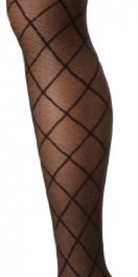 Jessica Simpson Women's Lurex Criss Cross Diamond Sheer Tight Socks Jessica Simpson Women's Lurex Criss Cross Diamond Sheer Tight Socks
