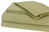 Elite Home Renaissance Collection 600 Thread Count Sateen Queen Sheet Set, Sage