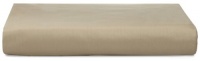 Calvin Klein Home Pearl Edge Solid Sateen Fitted Sheet, Queen, Bronze