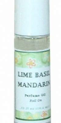 Lime Basil Mandarin Perfume Oil Roll On Lime Basil Mandarin Perfume Oil Roll On